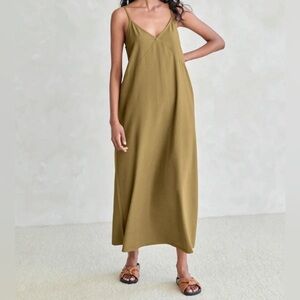 JENNI KAYNE Riviera Slip Dress Safari Size XL